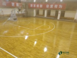 学校松木舞台场馆木地板施工团队